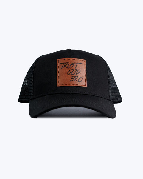 "Classic" Leather Patch | Trucker Hat