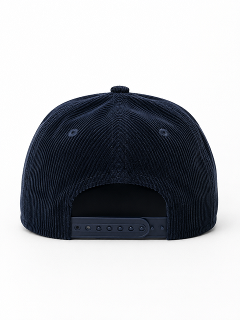 Corduroy "Classic" Black | Snap-Back Hat