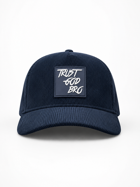 Corduroy "Classic" Black | Snap-Back Hat
