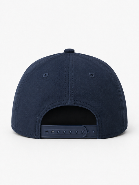 6 Panel "Classic" Black | Snap-Back Hat