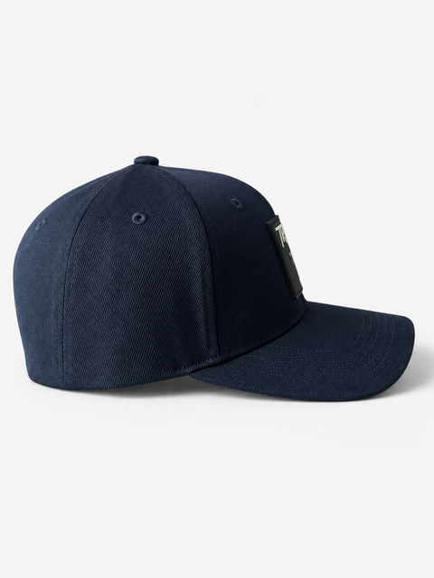 6 Panel "Classic" Black | Snap-Back Hat