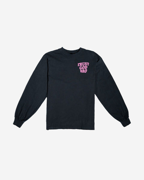 "Trust in God" Era Heavyweight Mock Neck Longsleeve Tee