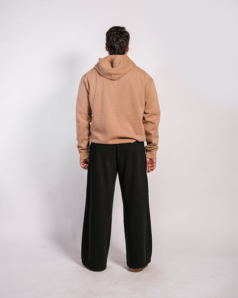 TGB Premium Puff Print Hoodie | Sand