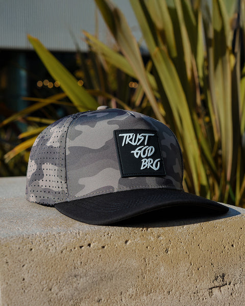 "Classic" Military Camo | Performance Snap-Back Hat